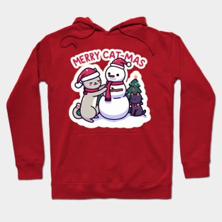 Merry Cat-Mas Hoodie